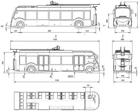 Электробус АКСМ 42003