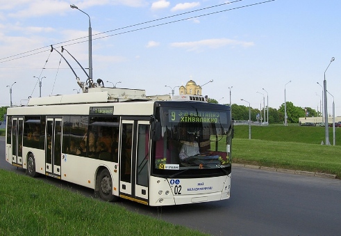 Троллейбус МАЗ 203Т